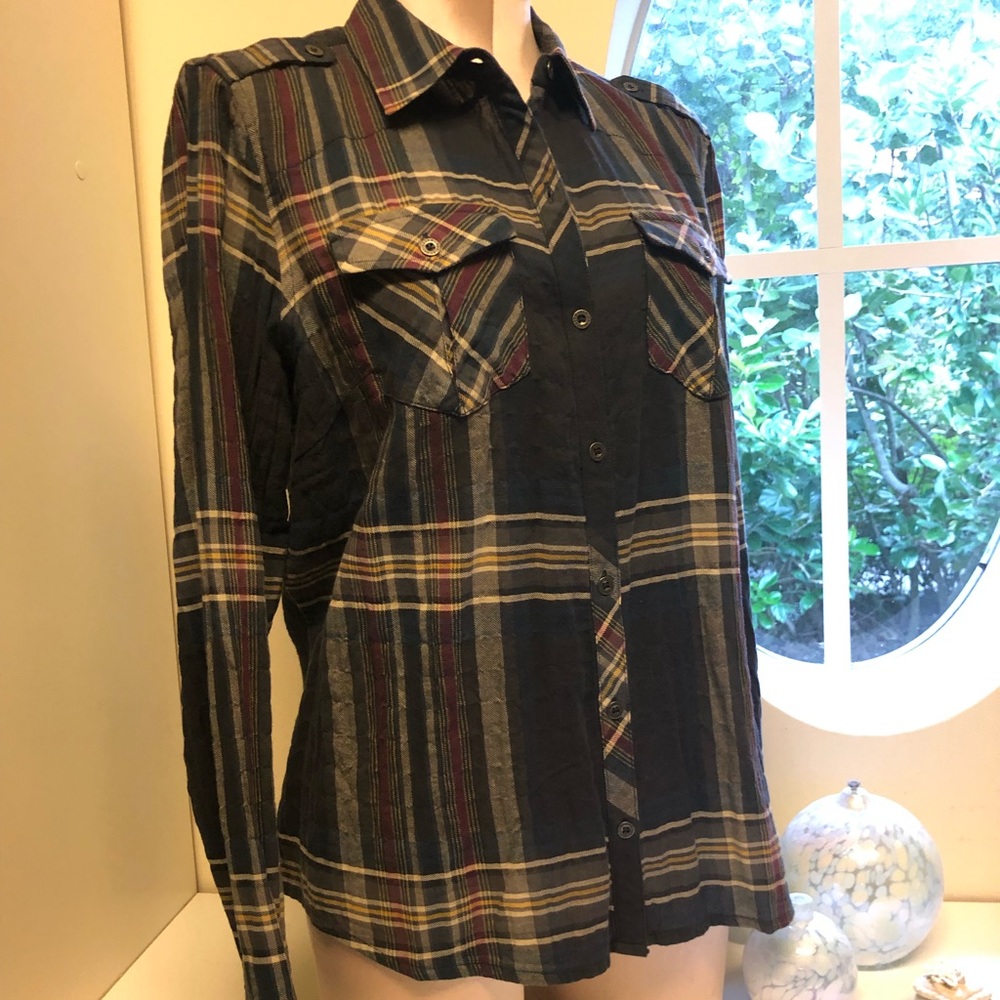 Harley Davidson Plaid Women’s Shirt